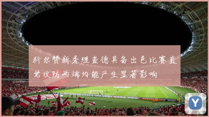 科尔赞新秀理查德具备出色比赛直觉攻防两端均能产生显著影响